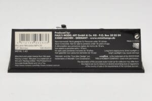 McLaren Mercedes MP4-20 #10 J-P. Montoya Race Car 2005 Minichamps 1:43 530054310 Métal Moulé — image 4 sur 5