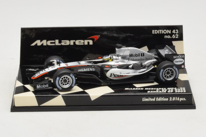 McLaren MP4-20 Mercedes P. de la Rosa F1 2005 Minichamps 1:43 530054315 Métal Moulé