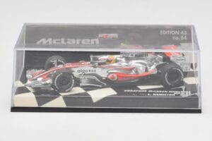 McLaren Mercedes MP4-22 #2 L. Hamilton Race Car 2007 Minichamps 1:43 530074302 Métal Moulé — image 5 sur 5