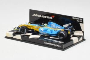 McLaren MP4-19B #5 D. Coulthard F1 2004 Minichamps 1:43 530044315 Métal Moulé — image 2 sur 5