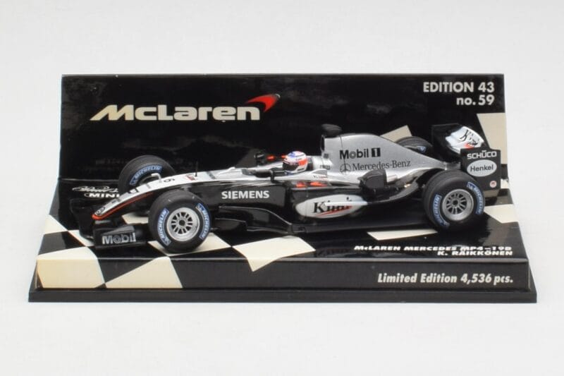 McLaren MP4-19B #6 K. Raikkonen F1 2004 Minichamps 1:43 530044316 Métal Moulé