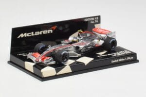 McLaren MP4-21 P. de la Rosa Test 2006 Minichamps 1:43 530064343 Métal Moulé — image 3 sur 5