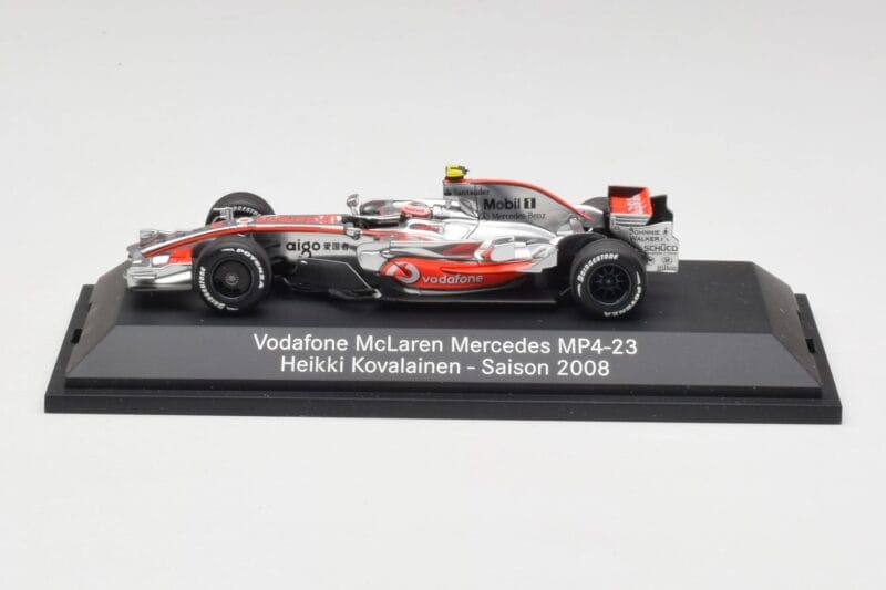 McLaren MP4-23 #23 H. Kovalainen F1 2008 Minichamps 1:43 B66962423 Métal Moulé