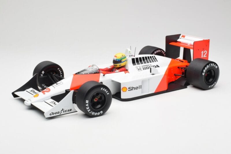McLaren Honda MP4/4 Marlboro #12 A. Senna F1 World Champion 1988 Minichamps 1:12 540881212 Métal Moulé