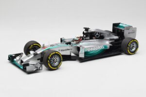 Mercedes AMG Petronas W05 #44 L. Hamilton F1 World Champion 2014 Minichamps 1:18 186140044 Métal Moulé