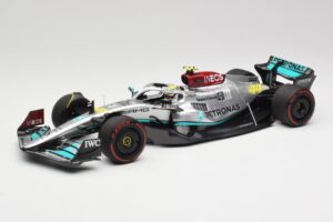 Mercedes AMG W13 E Performance Petronas #44 L. Hamilton Spanish GP 2022 Minichamps 1:18 110220044 Métal Moulé