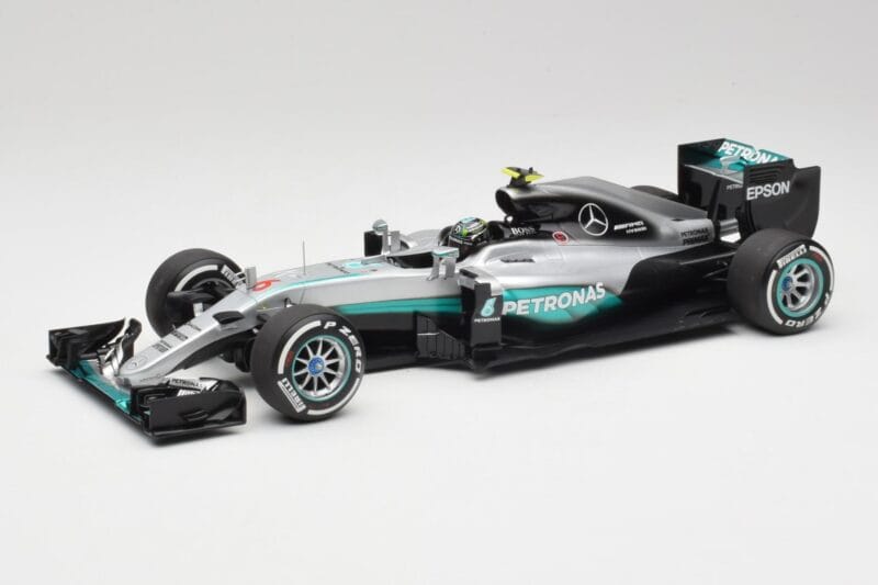 Mercedes AMG W07 #6 N. Rosberg Australia GP Winner 2016 Minichamps 1:18 110160006 Métal Moulé
