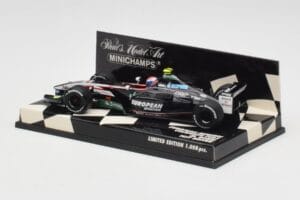 Minardi Cosworth PS03 M. Bobbi Test Car 2003 Minichamps 1:43 400030039 Métal Moulé — image 4 sur 5