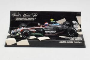 Minardi Cosworth PS03 M. Bobbi Test Car 2003 Minichamps 1:43 400030039 Métal Moulé