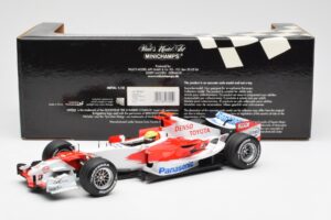 Panasonic Toyota Racing TF106 #8 R. Schumacher F1 2006 Minichamps 1:18 100060007 Métal Moulé — image 6 sur 6