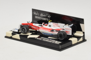 Toyota TF109 #10 T. Glock Panasonic Toyota Racing Australian GP 2009 Minichamps 1:43 400090010 Métal Moulé — image 3 sur 5