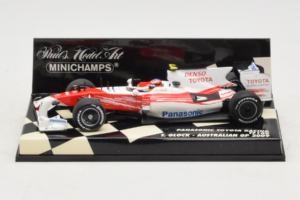 Toyota TF109 #10 T. Glock Panasonic Toyota Racing Australian GP 2009 Minichamps 1:43 400090010 Métal Moulé