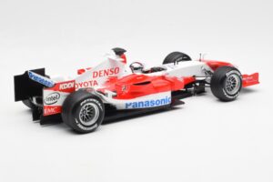 Toyota TF106 Panasonic Toyota Racing J. Trulli F1 Presentation 2006 Minichamps 1:18 AM59554H Métal Moulé — image 2 sur 6