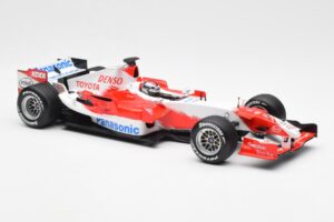 Toyota TF106 Panasonic Toyota Racing J. Trulli F1 Presentation 2006 Minichamps 1:18 AM59554H Métal Moulé — image 4 sur 6