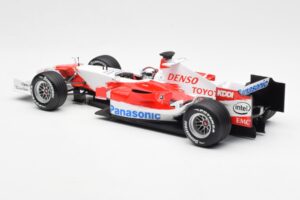 Toyota TF106 Panasonic Toyota Racing J. Trulli F1 Presentation 2006 Minichamps 1:18 AM59554H Métal Moulé — image 5 sur 6