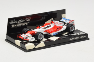 Toyota TF106 Panasonic #12 J. Trulli Panasonic Toyota Racing Showcar 2006 Minichamps 1:43 400060078 Métal Moulé — image 2 sur 5