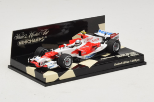 Toyota J. Trulli Panasonic Toyota Racing Showcar F1 2007 Minichamps 1:43 400070082 Métal Moulé — image 2 sur 5