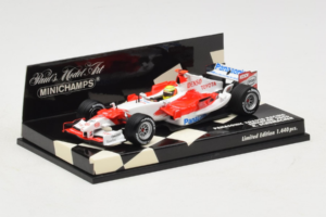 Toyota TF106 Panasonic #11 R. Schumacher Panasonic Toyota Racing Showcar 2006 Minichamps 1:43 400060077 Métal Moulé — image 2 sur 5