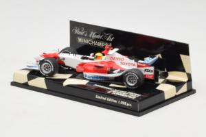 Toyota TF107 Panasonic #11 R. Schumacher Panasonic Toyota Racing Showcar 2007 Minichamps 1:43 400070081 Métal Moulé — image 3 sur 5