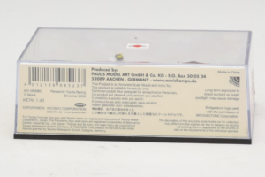 Panasonic Toyota Racing TF108 T. Glock F1 Showcar 2008 Minichamps 1:43 403080082 Métal Moulé — image 4 sur 5
