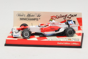 Panasonic Toyota Racing TF108 T. Glock F1 Showcar 2008 Minichamps 1:43 403080082 Métal Moulé
