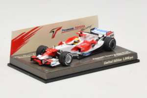 Toyota TF107 #11 R. Schumacher Panasonic Toyota Racing F1 2007 Minichamps 1:43 AM601286 Métal Moulé — image 2 sur 5