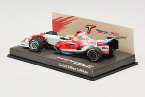 Toyota TF107 #11 R. Schumacher Panasonic Toyota Racing F1 2007 Minichamps 1:43 AM601286 Métal Moulé — image 3 sur 5