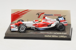 Toyota TF107 #11 R. Schumacher Panasonic Toyota Racing F1 2007 Minichamps 1:43 AM601286 Métal Moulé