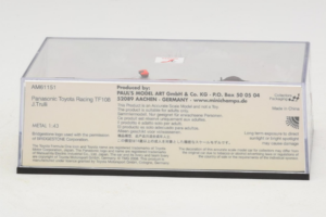 Toyota TF108 #12 J. Trulli Panasonic Toyota Racing F1 2008 Minichamps 1:43 AM61151 Métal Moulé — image 5 sur 6