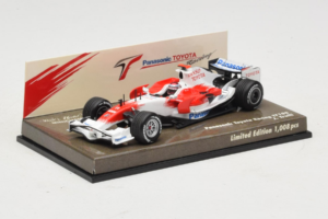 Toyota TF108 Panasonic #12 J. Trulli F1 2008 Minichamps 1:43 AM611513 Métal Moulé — image 2 sur 5