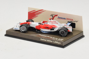 Toyota TF108 Panasonic #12 J. Trulli F1 2008 Minichamps 1:43 AM611513 Métal Moulé — image 3 sur 5