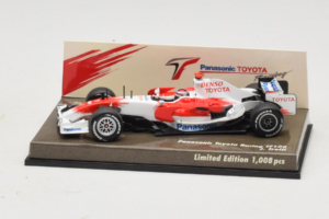Toyota TF108 Panasonic #12 J. Trulli F1 2008 Minichamps 1:43 AM611513 Métal Moulé