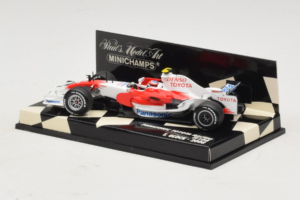 Toyota TF108 #11 T. Glock Panasonic Toyota Racing F1 2008 Minichamps 1:43 400080012 Métal Moulé — image 3 sur 5