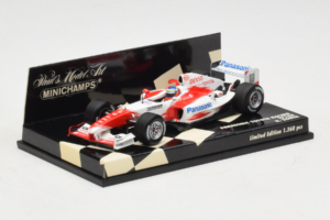Toyota TF104 Panasonic #16 R. Zonta Panasonic Toyota Racing 2004 Minichamps 1:43 400040116 Métal Moulé — image 2 sur 5