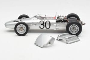 Porsche 804 #30 D. Gurney French Grand Prix 1962 AUTOart 1:18 86271 Métal Moulé — image 3 sur 6