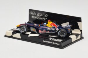Red Bull Racing D. Coulthard Showcar 2005 Minichamps 1:43 400050084 Métal Moulé — image 3 sur 5