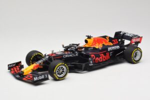 Red Bull Racing Honda RB16B #33 M. Verstappen Mexican GP Winner 2021 Minichamps 1:18 110211933 Résine