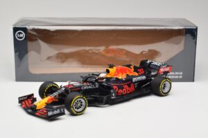Red Bull Racing Honda RB16B #33 M. Verstappen Mexican GP Winner 2021 Minichamps 1:18 110211933 Résine — image 6 sur 6