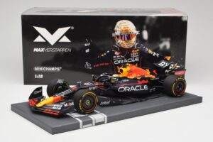 Oracle Red Bull Racing RB18 #33 M. Verstappen Mexican GP 2022 Minichamps 1:18 113222001 Résine — image 7 sur 7