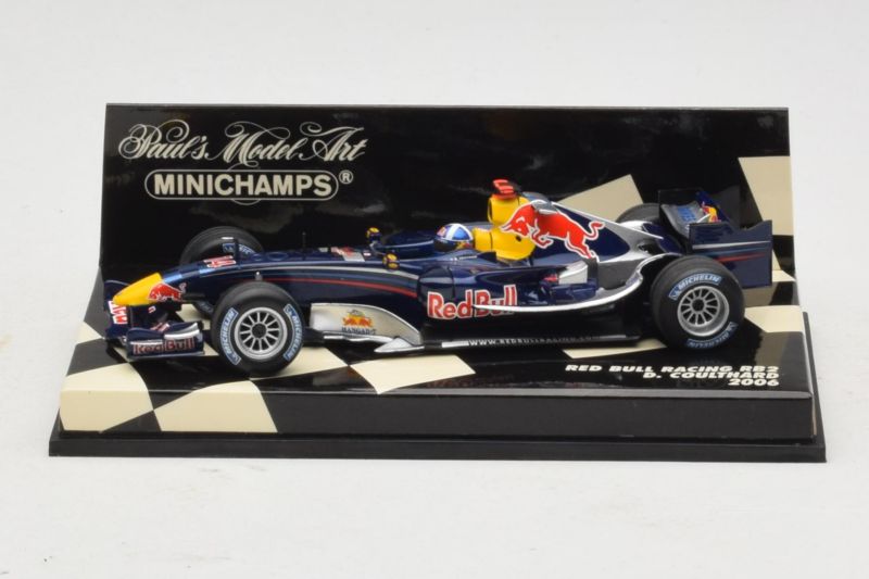 Red Bull Racing RB2 #14 D. Coulthard F1 2006 Minichamps 1:43 400060014 Métal Moulé