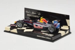 Red Bull Racing Renault RB5 #15 S. Vettel Showcar 2009 Minichamps 1:43 400090085 Métal Moulé — image 3 sur 5