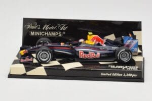 Red Bull Racing Renault RB5 #15 S. Vettel Showcar 2009 Minichamps 1:43 400090085 Métal Moulé