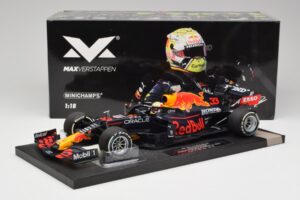 Red Bull RB16B #33 M. Verstappen Styrian & Austrian GP Winner 2021 Minichamps 1:18 113210933 Métal Moulé — image 6 sur 6