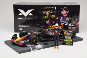Red Bull RB18 Oracle #1 M. Verstappen Japanese GP 2022 World Champion Minichamps 1:18 113221801 Résine — image 7 sur 7