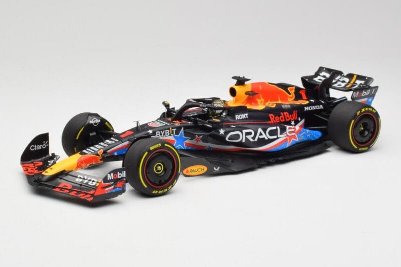Red Bull RB19 #11 S. Perez Austin GP 2023 Minichamps 1:18 110231911 Métal Moulé