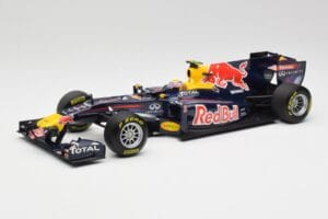Red Bull RB5 #14 M. Webber Chinese GP 2nd 2009 Minichamps 1:18 150090114 Métal Moulé