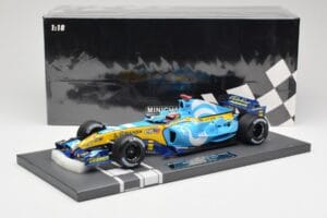 Renault F1 Team R25 #5 F. Alonso Winner French GP 2005 Minichamps 1:18 117051005 Métal Moulé — image 7 sur 7