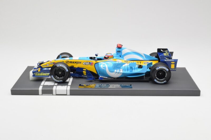 Renault F1 Team R25 #5 F. Alonso Winner French GP 2005 Minichamps 1:18 117051005 Métal Moulé
