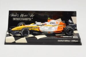 Renault R28 #6 Showcar 2008 Minichamps 1:43 400080076 Métal Moulé