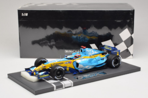 Renault R25 #5 F. Alonso 2ème Place GP de Belgique 2005 Minichamps 1:18 117051605 Métal Moulé — image 7 sur 7